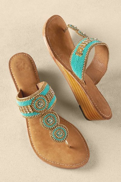 Palm Beach Sandals | Everything Turquoise