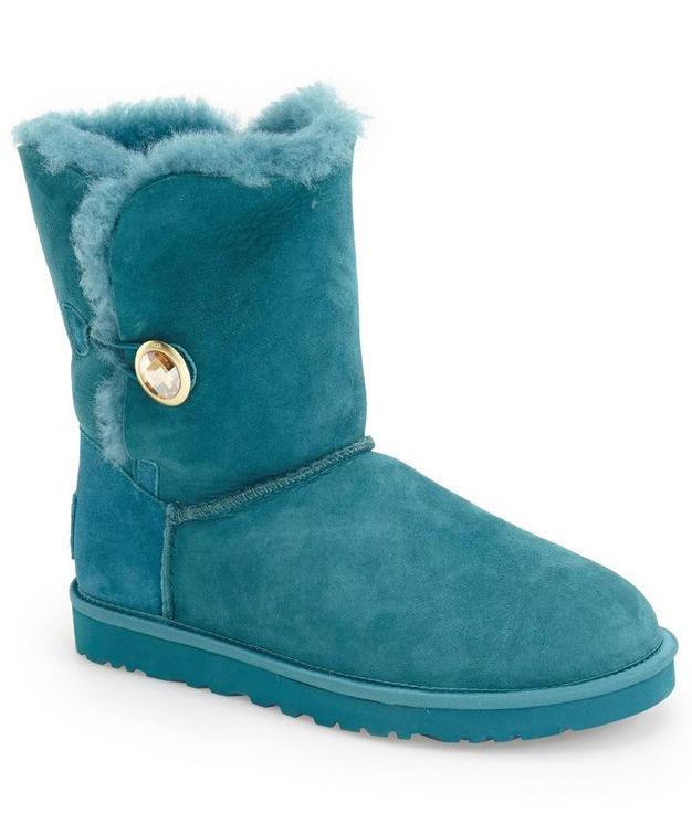 teal knee boots