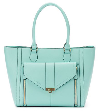 Olivia Zipper Tote | Everything Turquoise